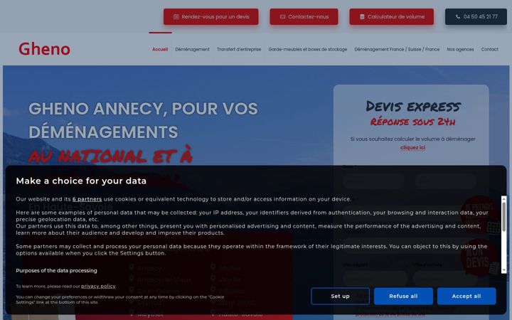 Screenshot of demenagement-annecy-gheno.fr