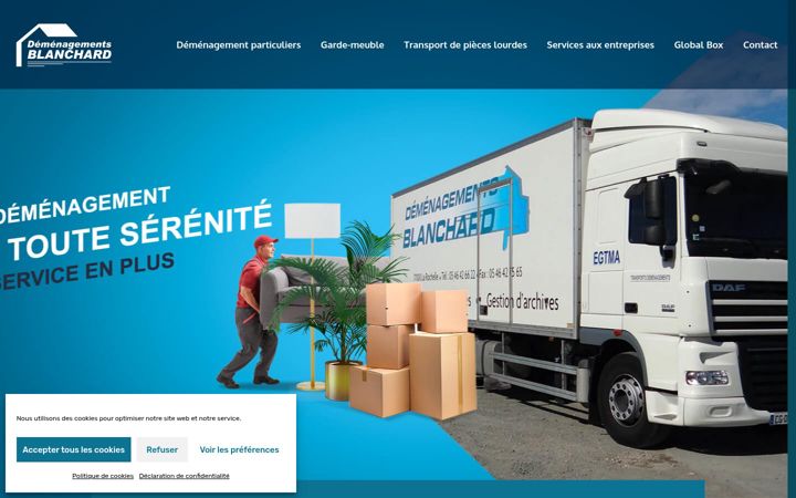 Screenshot of demenagement-blanchard.com