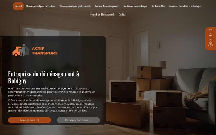 Screenshot of demenagement-lesgrosbras.fr
