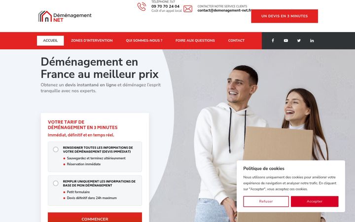 Screenshot of demenagement-net.fr