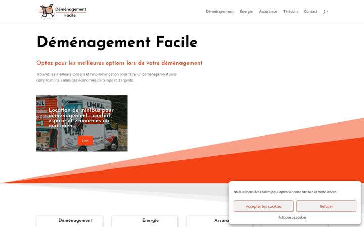 Screenshot of demenagementfacile.com
