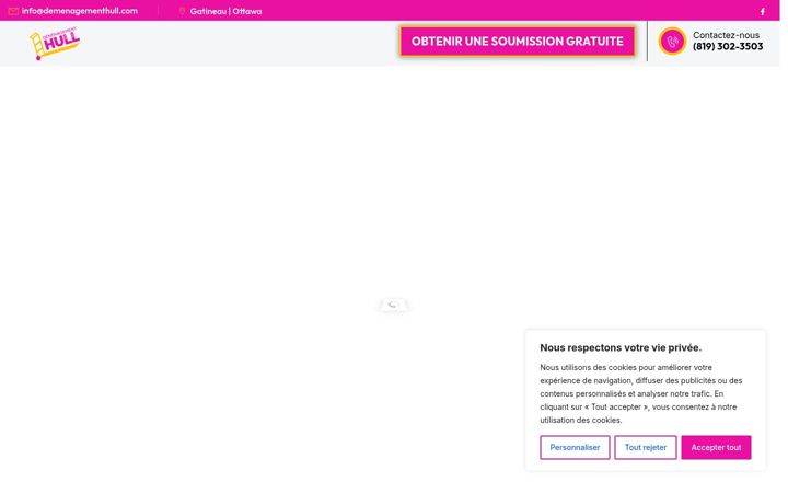 Screenshot of demenagementgatineau.com