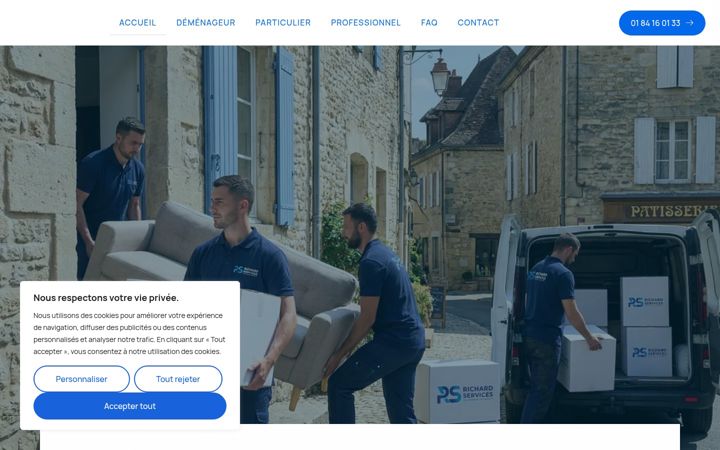 Screenshot of demenagementissylesmoulineaux.fr