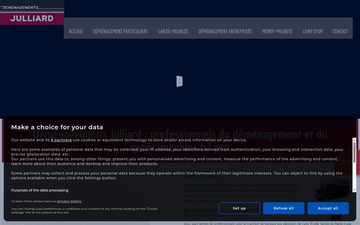 Screenshot of demenagements-julliard.com