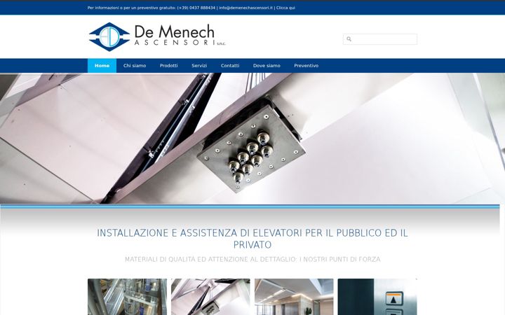 Screenshot of demenechascensori.net