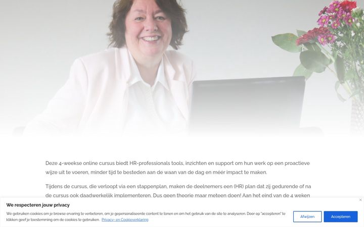 Screenshot di demenskantvandezaak.nl
