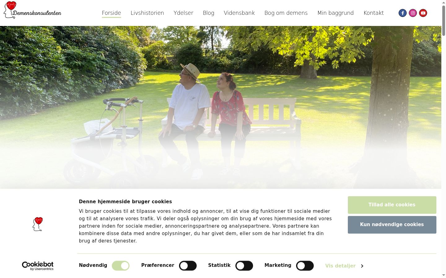 Screenshot tal-banner tal-kunsens muri qabel kwalunkwe interazzjoni