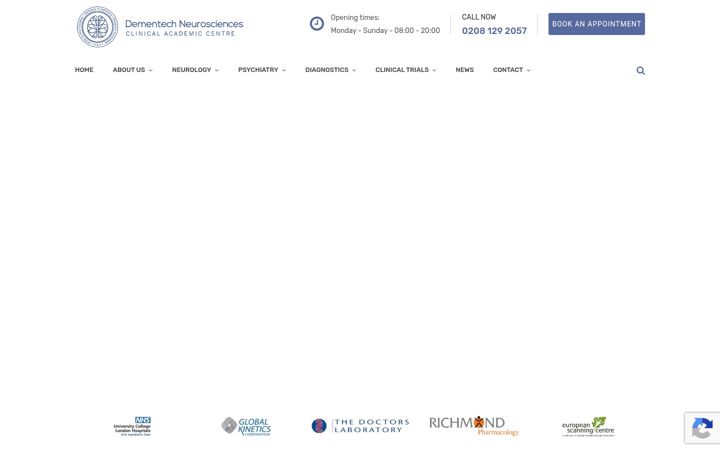 Screenshot of dementech.com