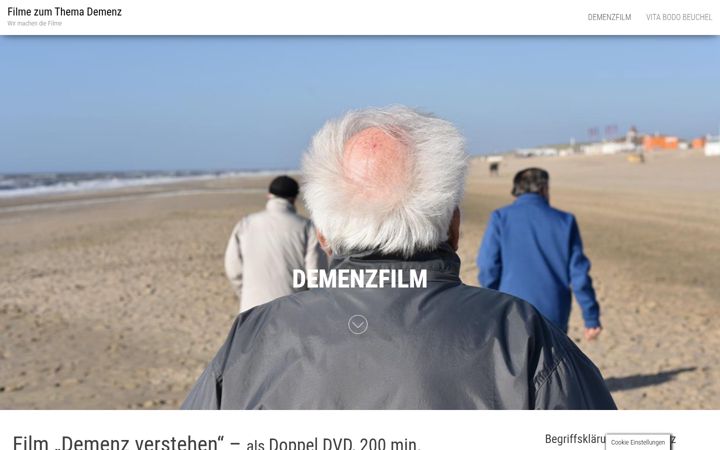 Screenshot of demenzfilm.de
