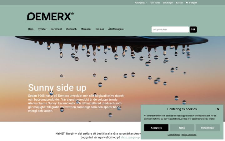 Screenshot of demerx.se