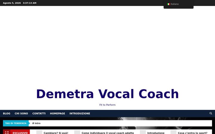 Screenshot of demetrafogazza.com