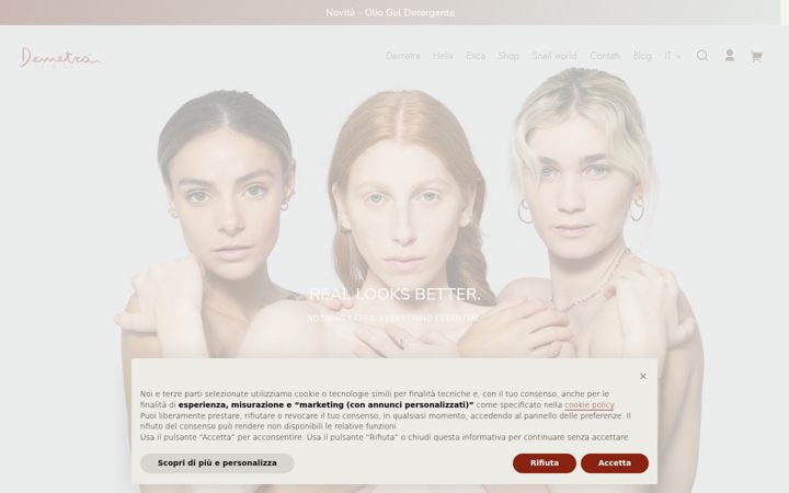 Screenshot of demetrarimini.com