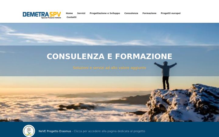 Screenshot of demetraspv.com