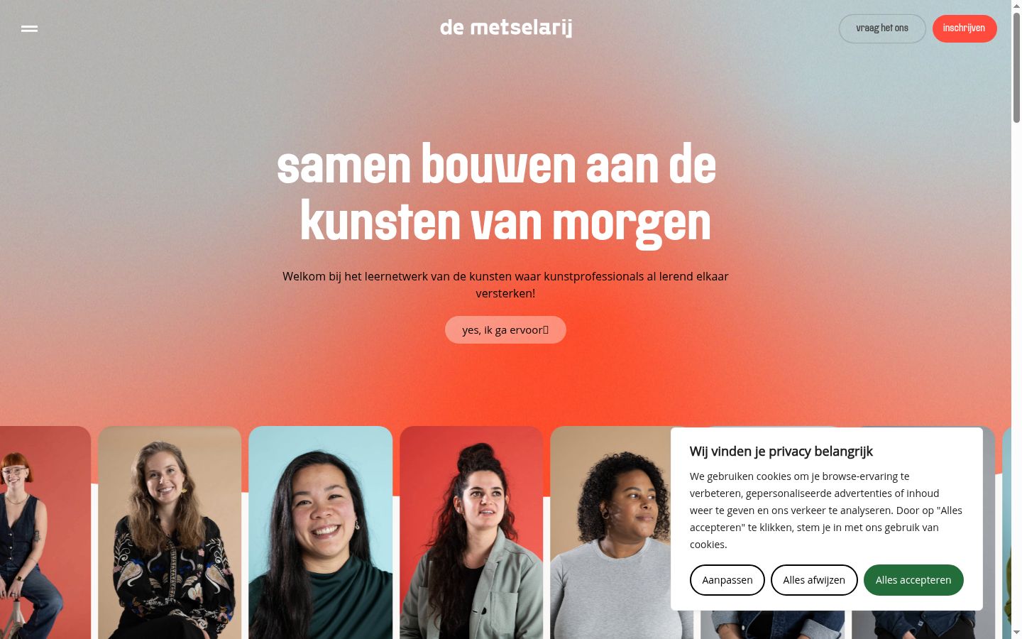 Screenshot tal-banner tal-kunsens muri qabel kwalunkwe interazzjoni
