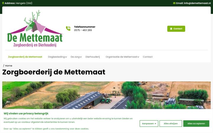 Screenshot of demettemaat.nl