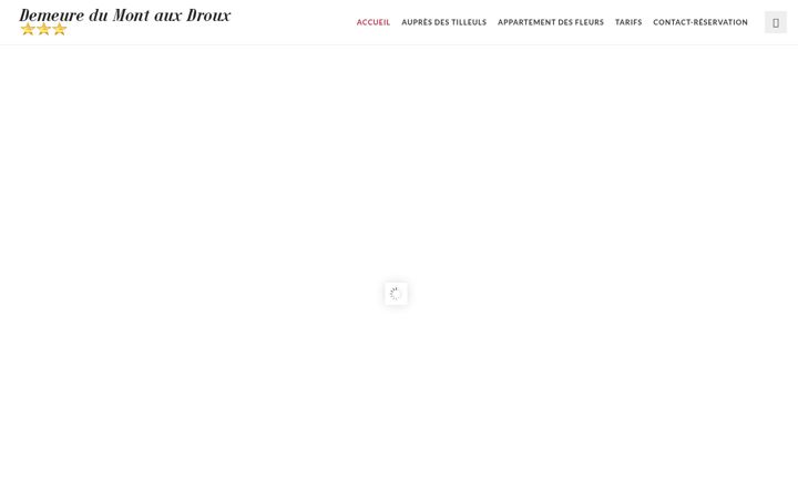 Screenshot of demeuredumontauxdroux.fr