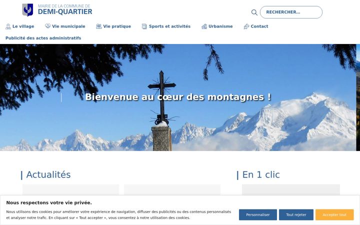 Ekraanipilt saidist demi-quartier.fr