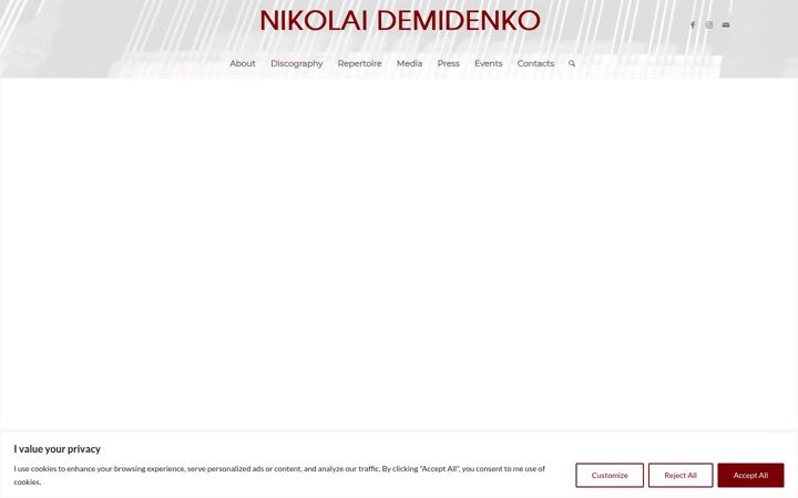 Captura de pantalla de demidenko.net