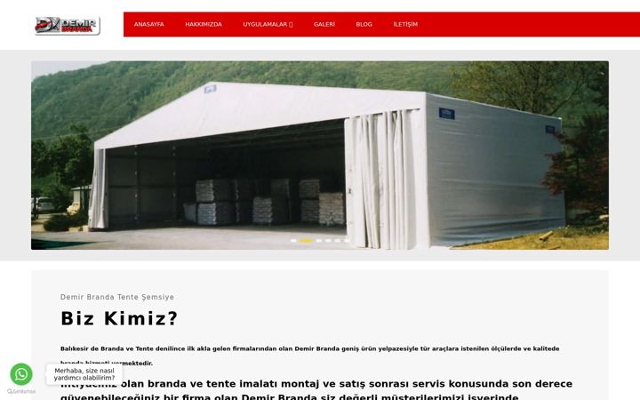 Zrzut ekranu demirbranda.com.tr