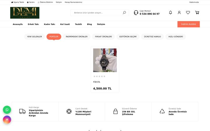 Screenshot of demisaat.com