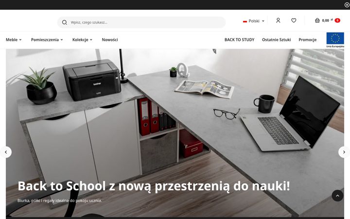 Captură de ecran a demkohome.pl