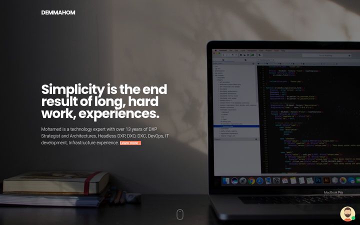 Screenshot of demmahom.com