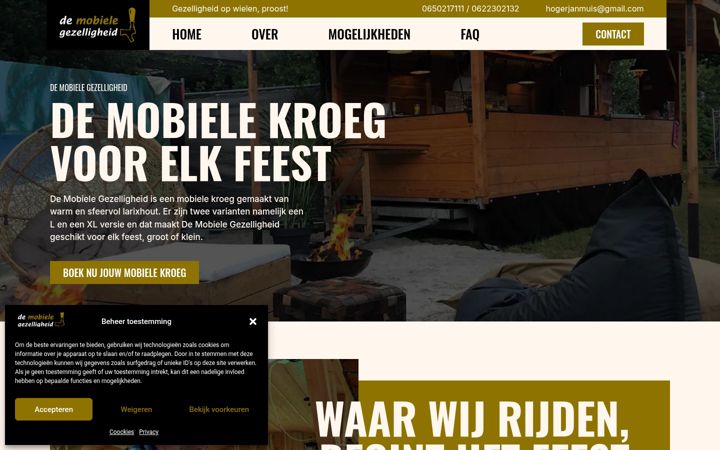 Screenshot di demobielegezelligheid.nl