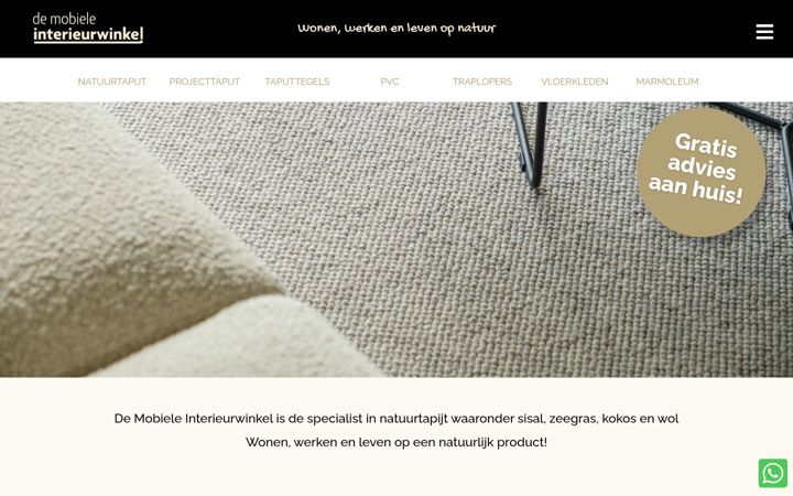 Skjermbilde av demobieleinterieurwinkel.nl
