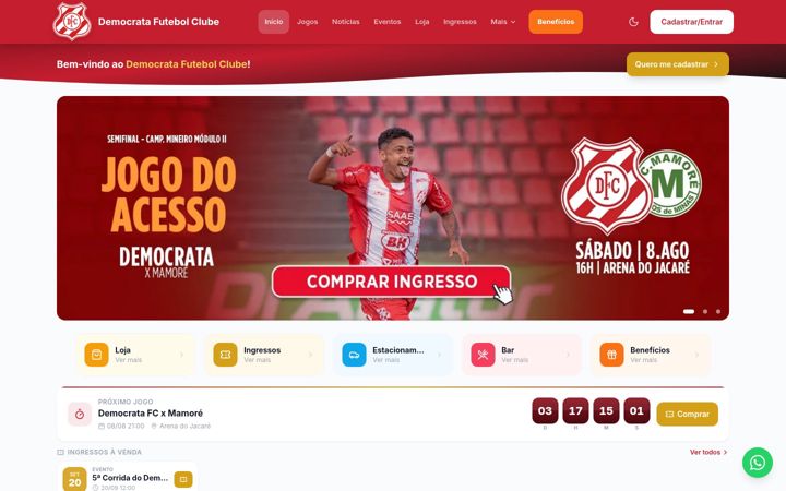Képernyőkép: democratajacare.com.br