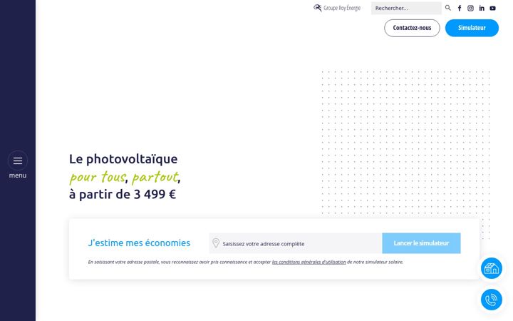 Ekraanipilt saidist democratisonslephotovoltaique.fr