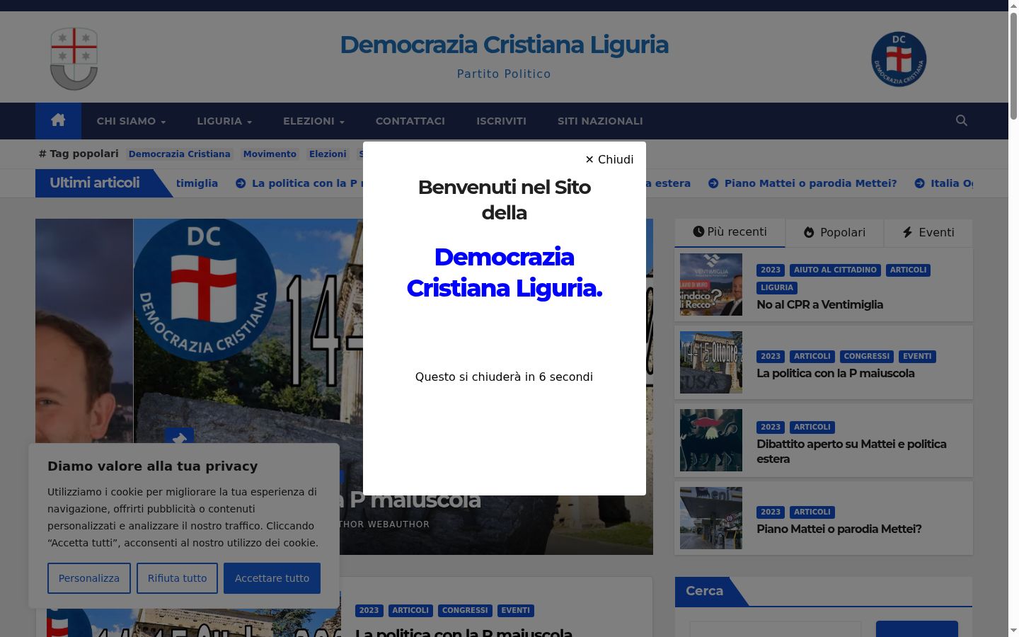 Zrzut ekranu banera zgody wyświetlanego przed jakąkolwiek interakcją