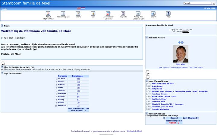 Screenshot of demoel.eu