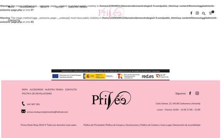 Screenshot of demoestrategia3-0.com