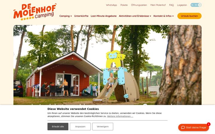 Screenshot of demolenhof.de