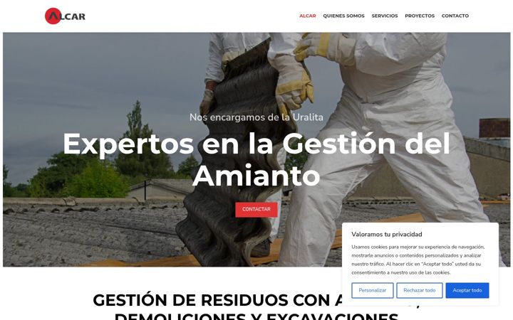 Zrzut ekranu demolicionesalcar.es