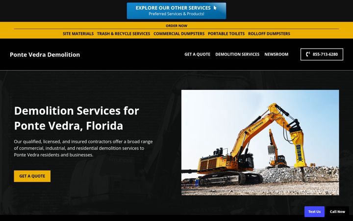 Screenshot of demolitionpontevedra.com