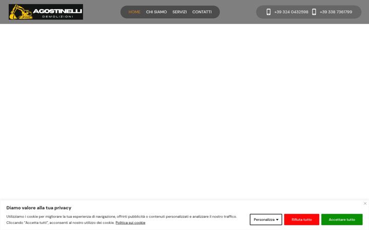 Screenshot of demolizioniagostinelli.com