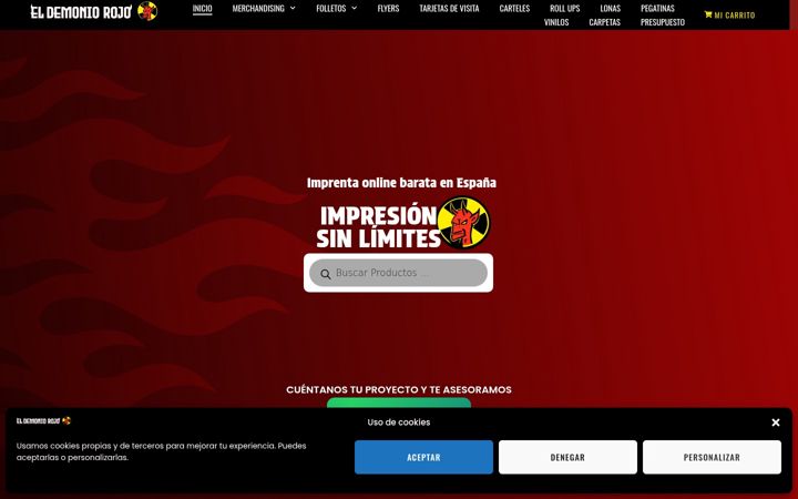 Zrzut ekranu demoniorojo.es