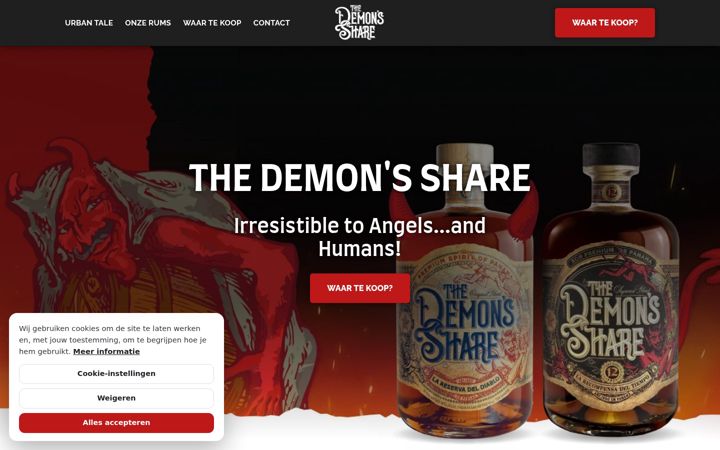 Screenshot of demonshare.nl