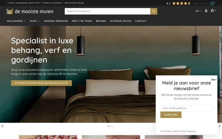 Screenshot of demooistemuren.nl