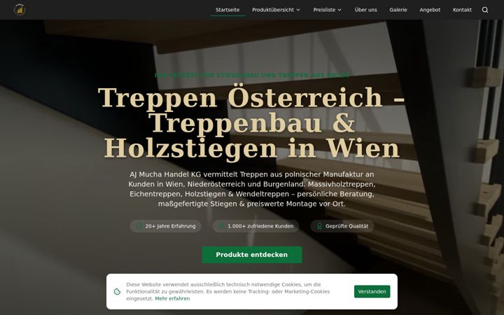 Screenshot of demoparkett.at