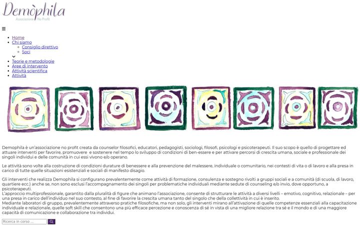 Screenshot of demophila.org