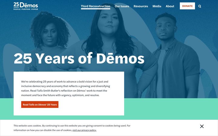 Screenshot of demos.org
