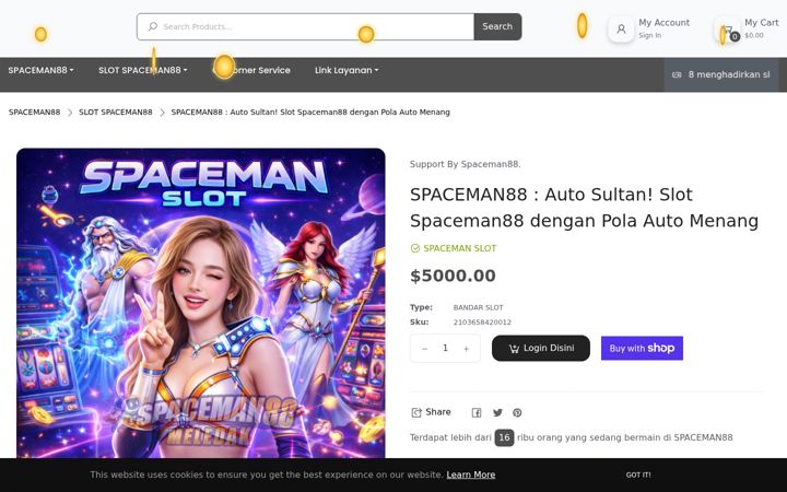 Captura de pantalla de demospaceman.net