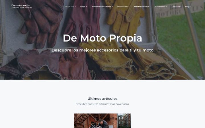 Screenshot of demotopropia.com