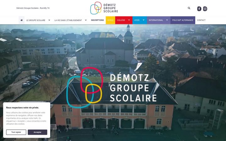Screenshot of demotz.fr