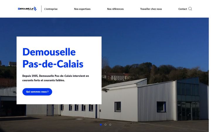 Screenshot of demouselle-pas-de-calais.fr