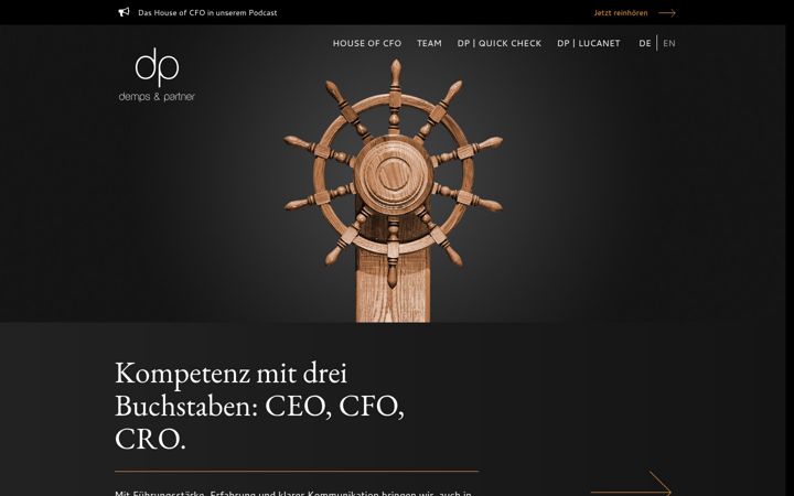Screenshot of demps-partner.com