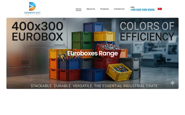 Zrzut ekranu demreplast.com.tr