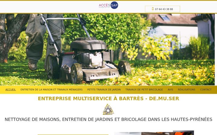 Screenshot of demuser.fr